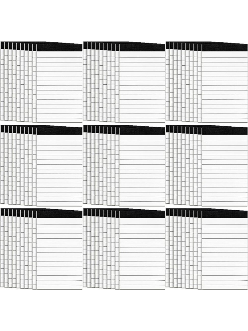 100 Pack Mini Lined Notepads 4x6 Inch | Memo Pads for Office & School Supplies